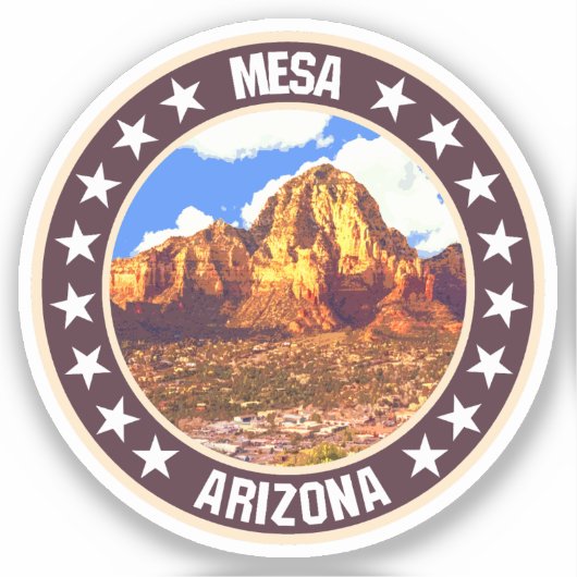 Mesa Sticker (Voorkant)