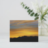 "Mesa Sunset" woestijnfotografie Briefkaart (Staand voorkant)