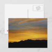 "Mesa Sunset" woestijnfotografie Briefkaart (Voorkant / Achterkant)