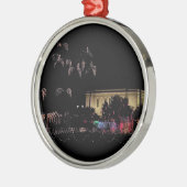 Mesa tempel kerstlichten metalen ornament (Links)