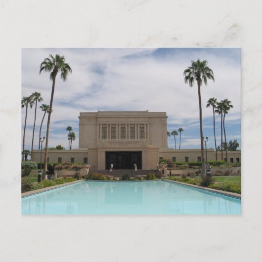 Mesa Temple Briefkaart (Voorkant)