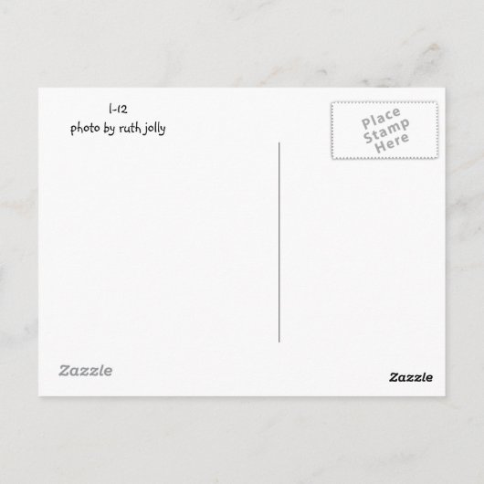 Mesa Temple-reflectie Briefkaart (Achterkant)