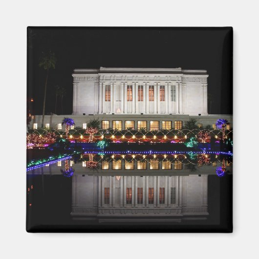 Mesa Temple reflectie Magnet (Voorkant)