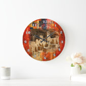 Mesa Verde Adobe Cliffs Southwestern Clock Grote Klok (Huis)