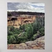 mesa Verde Cliff Woningen Poster (Voorkant)