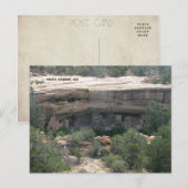Mesa Verde, CO Briefkaart (Voorkant / Achterkant)