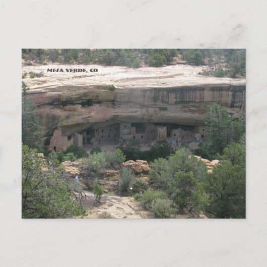 Mesa Verde, CO Briefkaart (Voorkant)