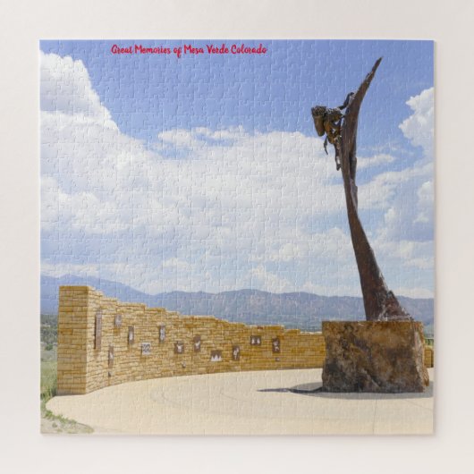 Mesa Verde Colorado Legpuzzel (Verticaal)