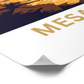 Mesa Verde Colorado Reisprint Poster (Hoek)