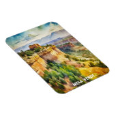 Mesa Verde Nationaal Park Waterverf Schilderij Magneet (Rechterzijde)