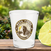 Mesa Verde National Park Arid Vista Shot Glas