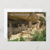 Mesa Verde National Park Briefkaart (Voorkant / Achterkant)