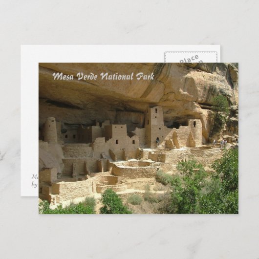 Mesa Verde National Park Briefkaart (Voorkant / Achterkant)