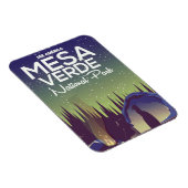 Mesa Verde National Park Camping reisposter Magneet (Rechterzijde)