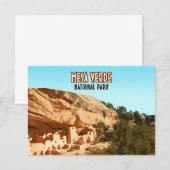 Mesa Verde National Park Colorado (Voorkant / Achterkant)