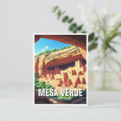 Mesa Verde National Park Colorado Briefkaart (Staand voorkant)