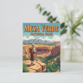 Mesa Verde National Park Colorado Briefkaart (Staand voorkant)