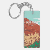 Mesa Verde National Park Colorado Colorful  Sleutelhanger (Voorkant Links)