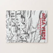 Mesa Verde National Park Colorado  Legpuzzel (Horizontaal)