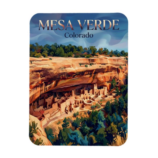 Mesa Verde National Park Colorado Magneet (Verticaal)