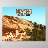 Mesa Verde National Park Colorado Poster (Voorkant)