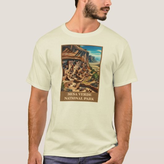 Mesa Verde National Park Colorado T-shirt (Voorkant)