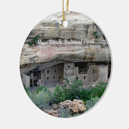 Mesa Verde National Park Keramisch Ornament (Links)