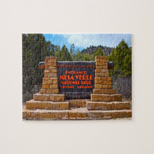 Mesa Verde National Park Legpuzzel (Horizontaal)