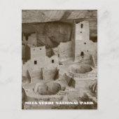 Mesa Verde National Park Post Card Briefkaart (Voorkant)