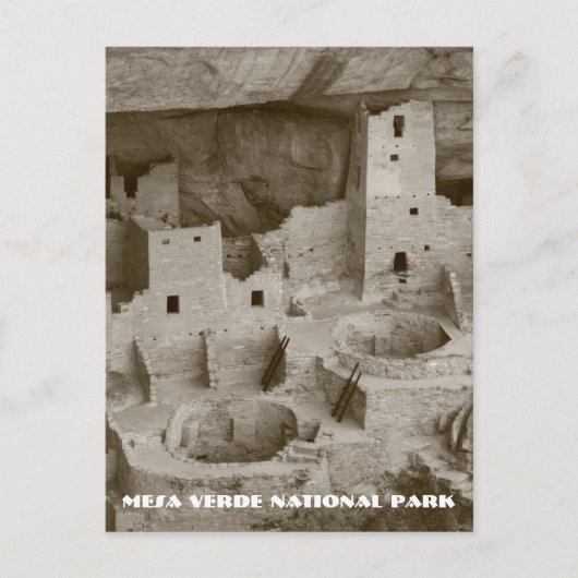 Mesa Verde National Park Post Card Briefkaart (Voorkant)