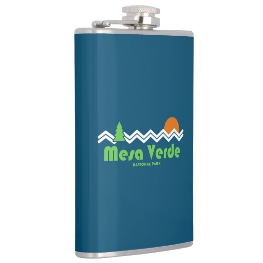 Mesa Verde National Park Retro Heupfles (Rechts)