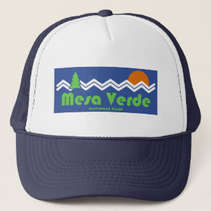 Mesa Verde National Park Retro Trucker Pet