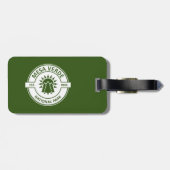 Mesa Verde National Park Sun Trees Bagagelabel (Achterkant horizontaal)