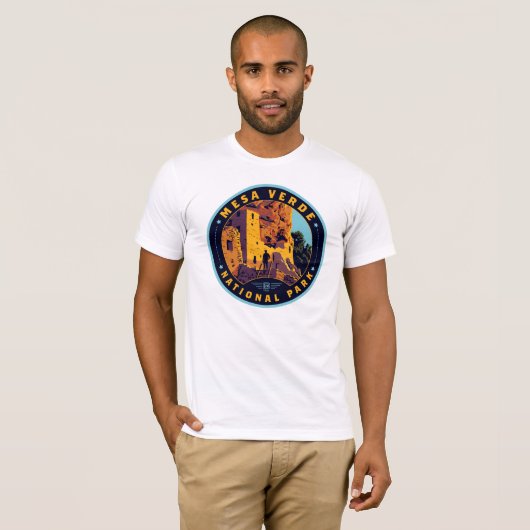 Mesa Verde National Park T-shirt (Voorkant volledig)
