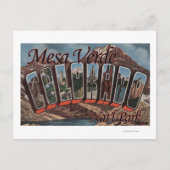 Mesa Verde Nat'l Park Colorado Briefkaart (Voorkant)
