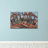 Mesa Verde Nat'l Park Colorado Canvas Afdruk (Insitu (Houten vloer))