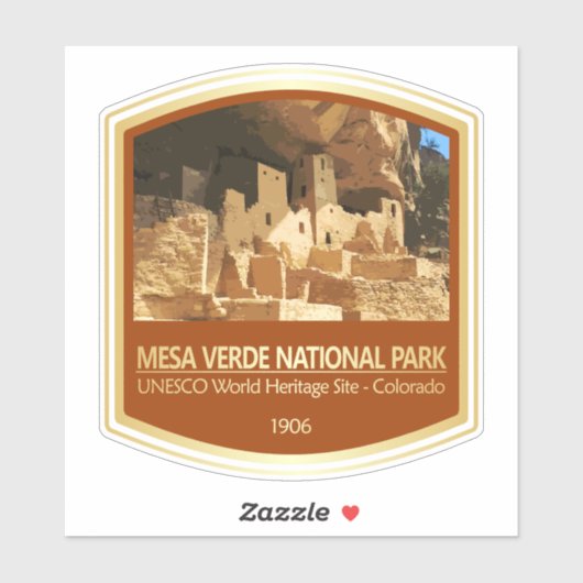 Mesa Verde NP (PF1) Sticker (Vel)