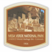 Mesa Verde NP (PF1) Sticker (Voorkant)