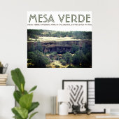 Mesa Verde Poster (Thuiskantoor)