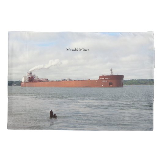 Mesab Miner kussensloop (Achterkant)