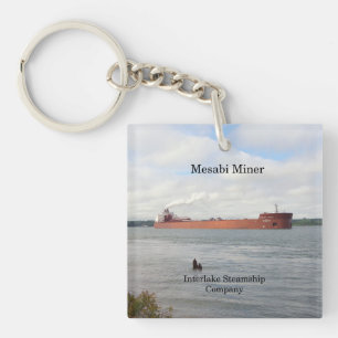 Mesabi Miner-acrylsleutelketen Sleutelhanger