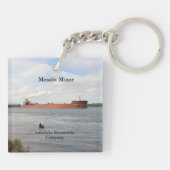 Mesabi Miner-acrylsleutelketen Sleutelhanger (Achterkant)
