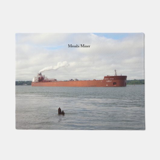 Mesabi Miner Deurmat (Voorkant)