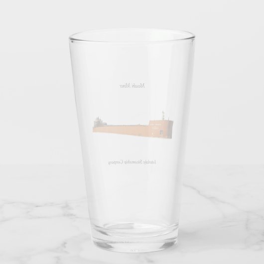 Mesabi Miner Glas (Achterkant)