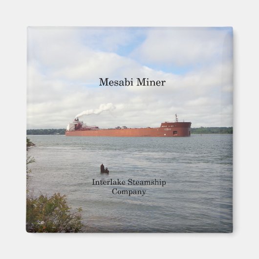 Mesabi Miner magnet (Voorkant)
