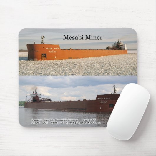 Mesabi Miner Mousepad Muismat (Met muis)
