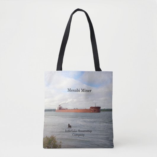 Mesabi Miner overal tote bag (Voorkant)
