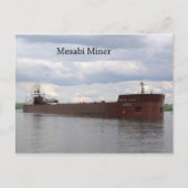 Mesabi Miner-postkaart Briefkaart (Voorkant)