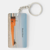 Mesabi Miner Rechthoek acrylsleutelketens Sleutelhanger (achterkant)