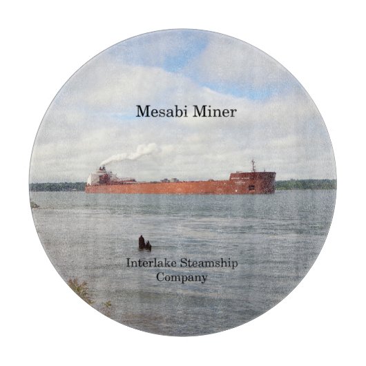 Mesabi Miner Rundsnijbord Snijplank (Voorkant)